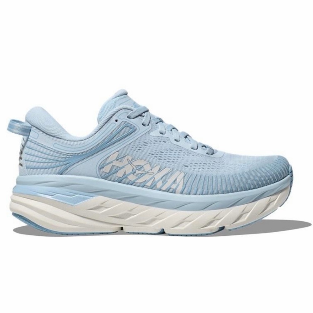 Discounted& sold out! HOKA Bondi 7 Women’s Blue running Shoes, size 7D, NEW